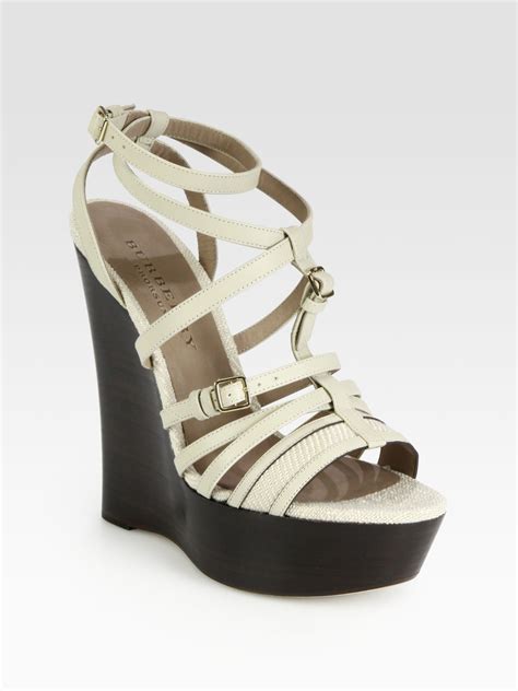 burberry prorsum wedge sandal.